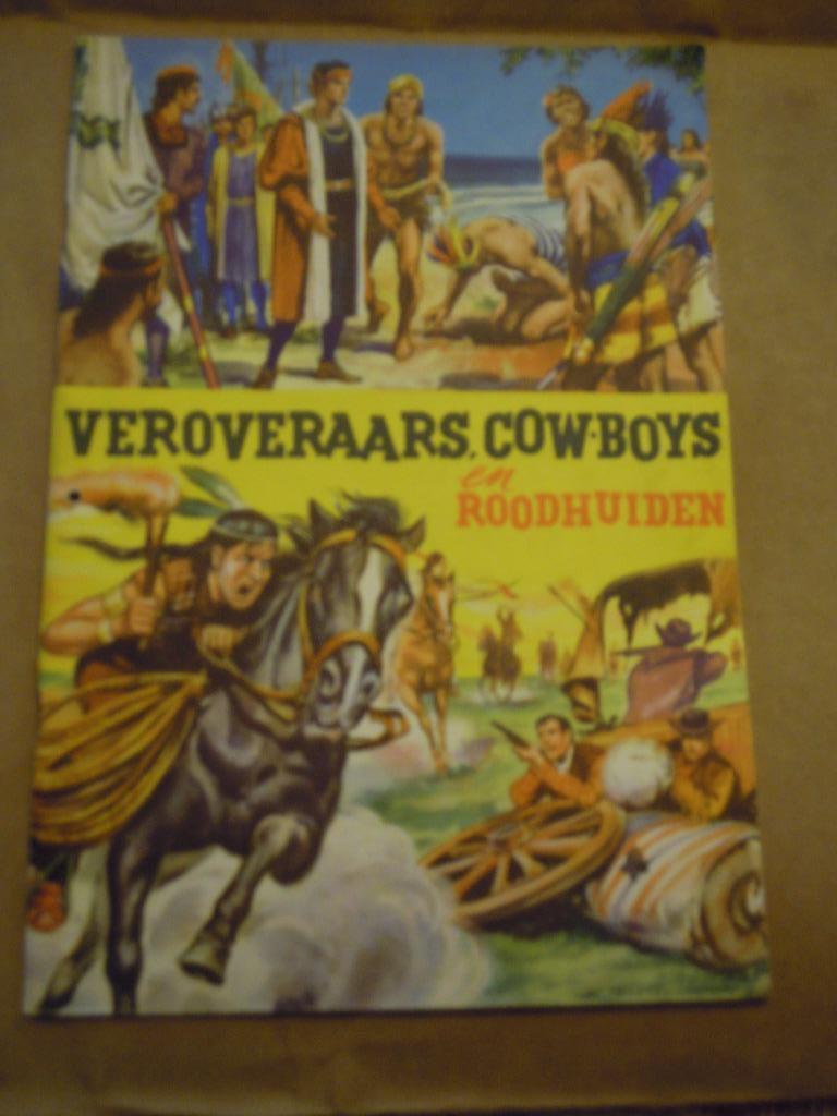 De Beukelaer : Veroveraars , cowboys en roodhuiden, Boeken, Ophalen of Verzenden, Zo goed als nieuw, Zie beschrijving, Plaatjesalbum
