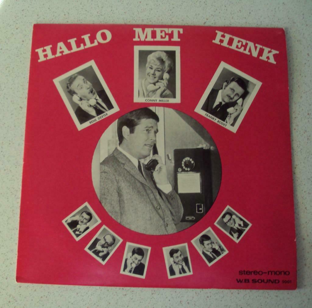 LP "Henk Van Montfoort" "Hallo Met Henk" anno 1976, Cd's en Dvd's, Ophalen of Verzenden, 12 inch, Levenslied of Smartlap