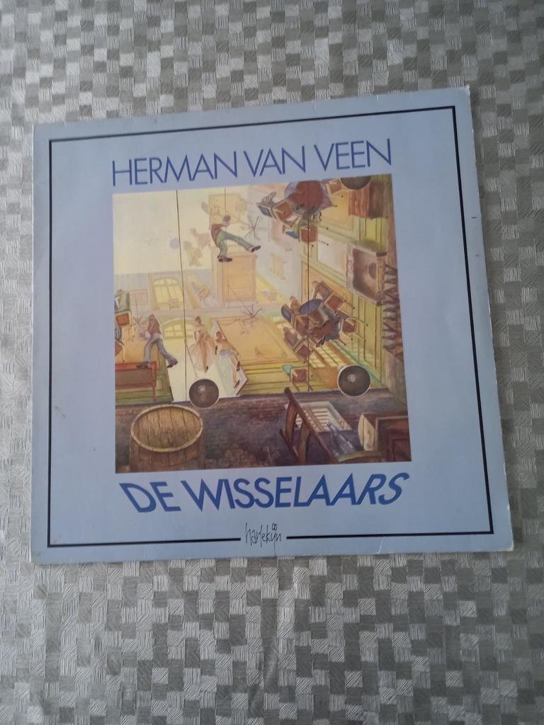 Lp Herman Van Veen  - De wisselaars, Ophalen of Verzenden