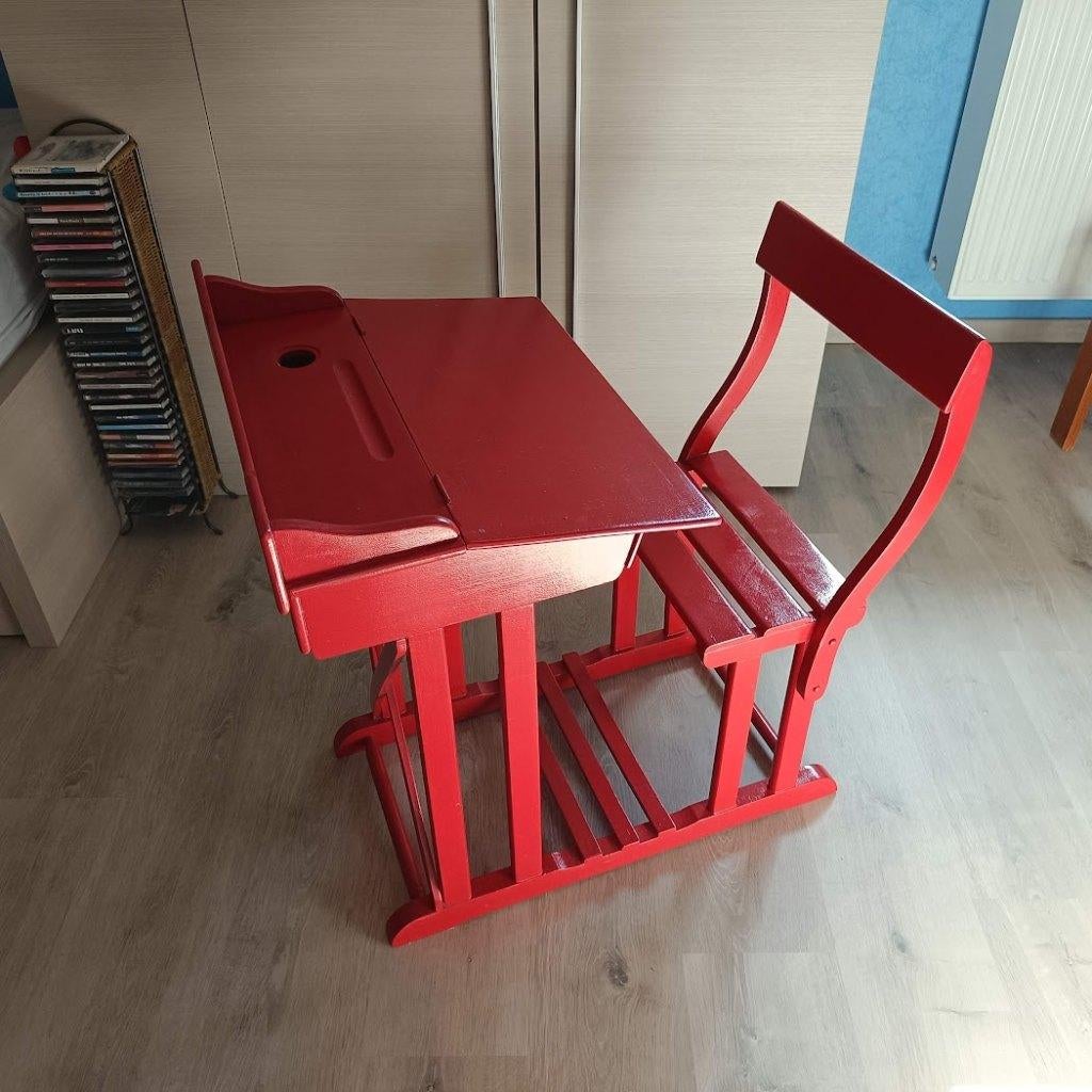 Leuk authentiek kinderbureautje, Ophalen, Zo goed als nieuw, Tafel(s) en Stoel(en)