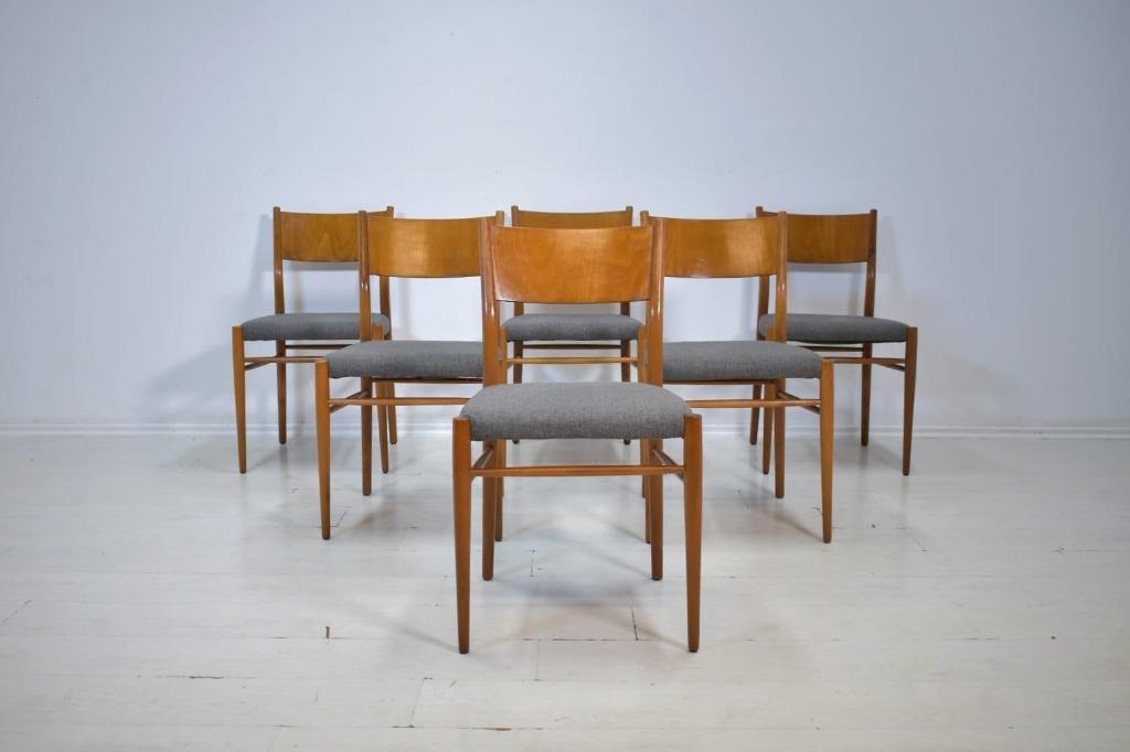 Set de 6 chaises de salle à manger Lübke, Enlèvement ou Envoi