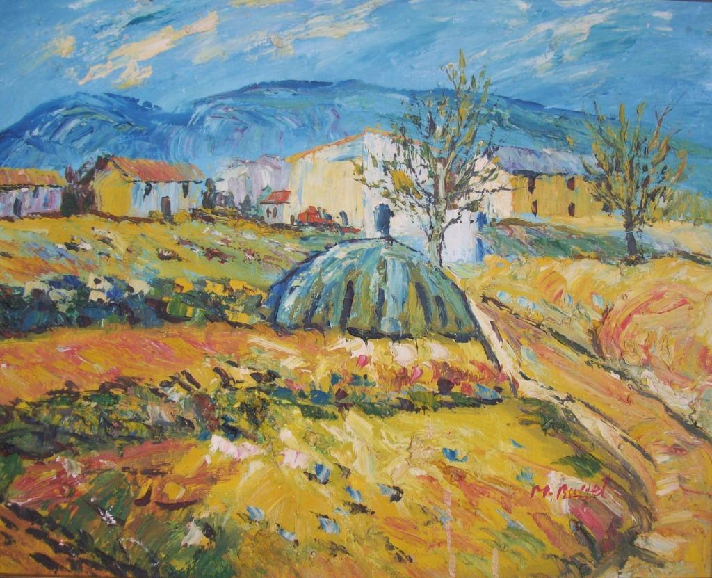 "Paysage en Espagne" - Manuel Buffet, Enlèvement