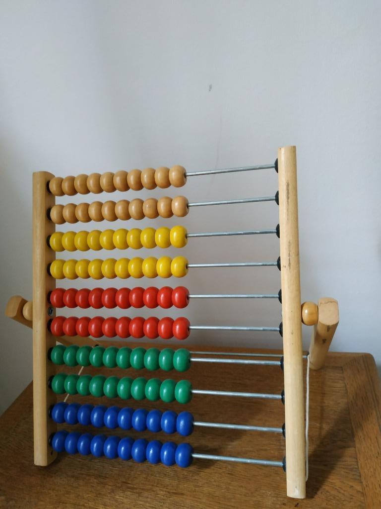 Boulier en bois, Enlèvement, Utilisé