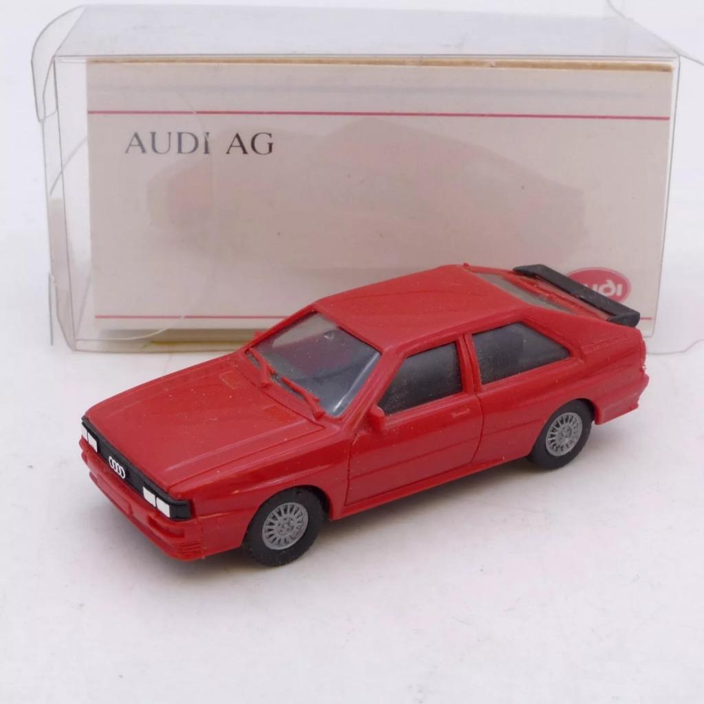 1:87 Rietze Dealer Edition Audi quattro coupe rood, Enlèvement ou Envoi, Comme neuf, Voiture, Rietze
