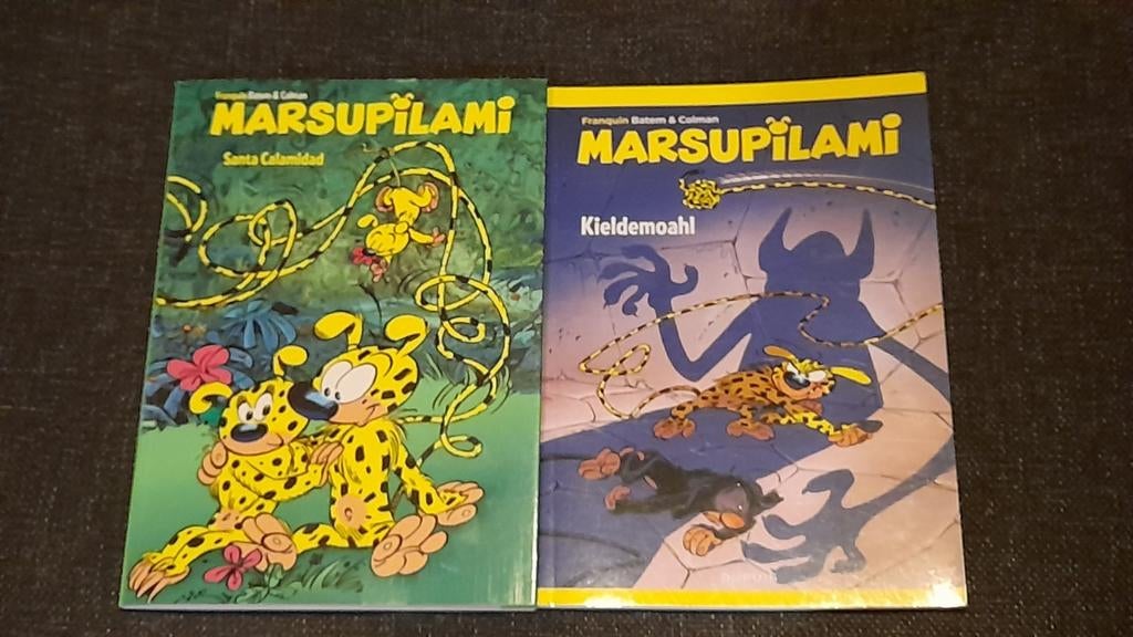 Marsupilami Santa Calamidad/ Kieldemoahl, Meerdere stripboeken, Ophalen of Verzenden, Zo goed als nieuw, André Franquin
