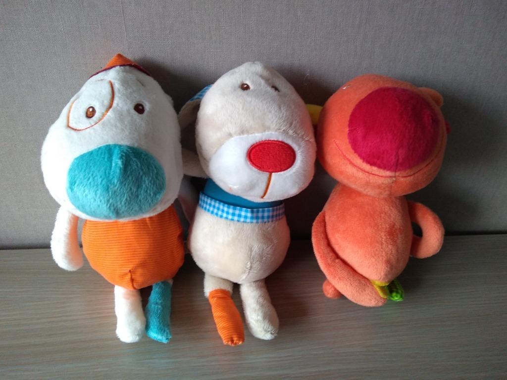 ♥ Set knuffels lilliputiens, Ophalen of Verzenden, Gebruikt