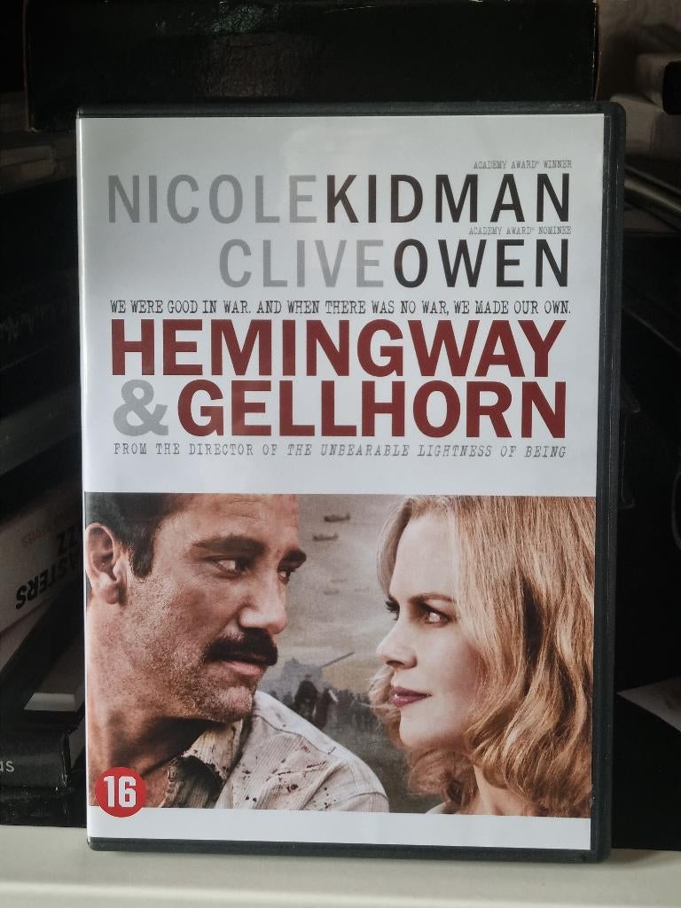 Heminghway & Gellhorn, Nicole Kidman, Clive Owen, Cd's en Dvd's, Ophalen of Verzenden, Zo goed als nieuw