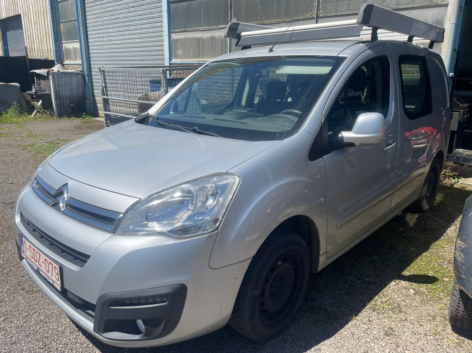 Citroën berlingo, Argent ou Gris, 3 places, Noir, Berlingo