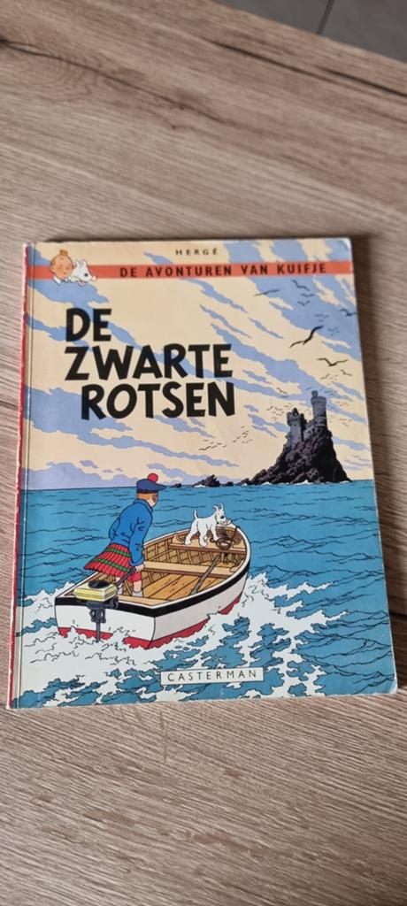 Strip Kuifje - De zwarte rotsen, Une BD, Enlèvement ou Envoi, Utilisé, Hergé (George Rémi)