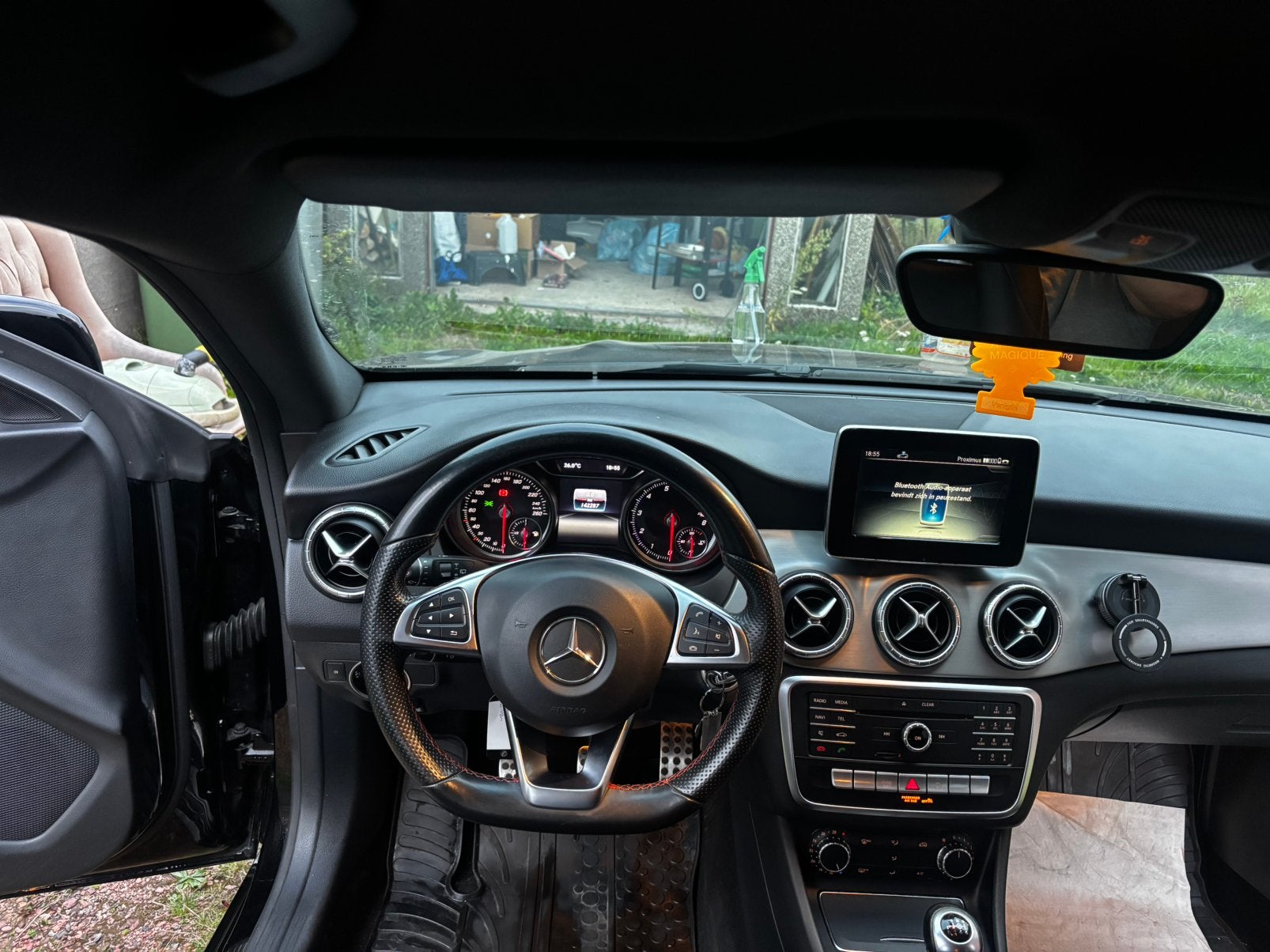 Merceles cla, Auto's, CLA, Zwart, Handgeschakeld, 5 deurs