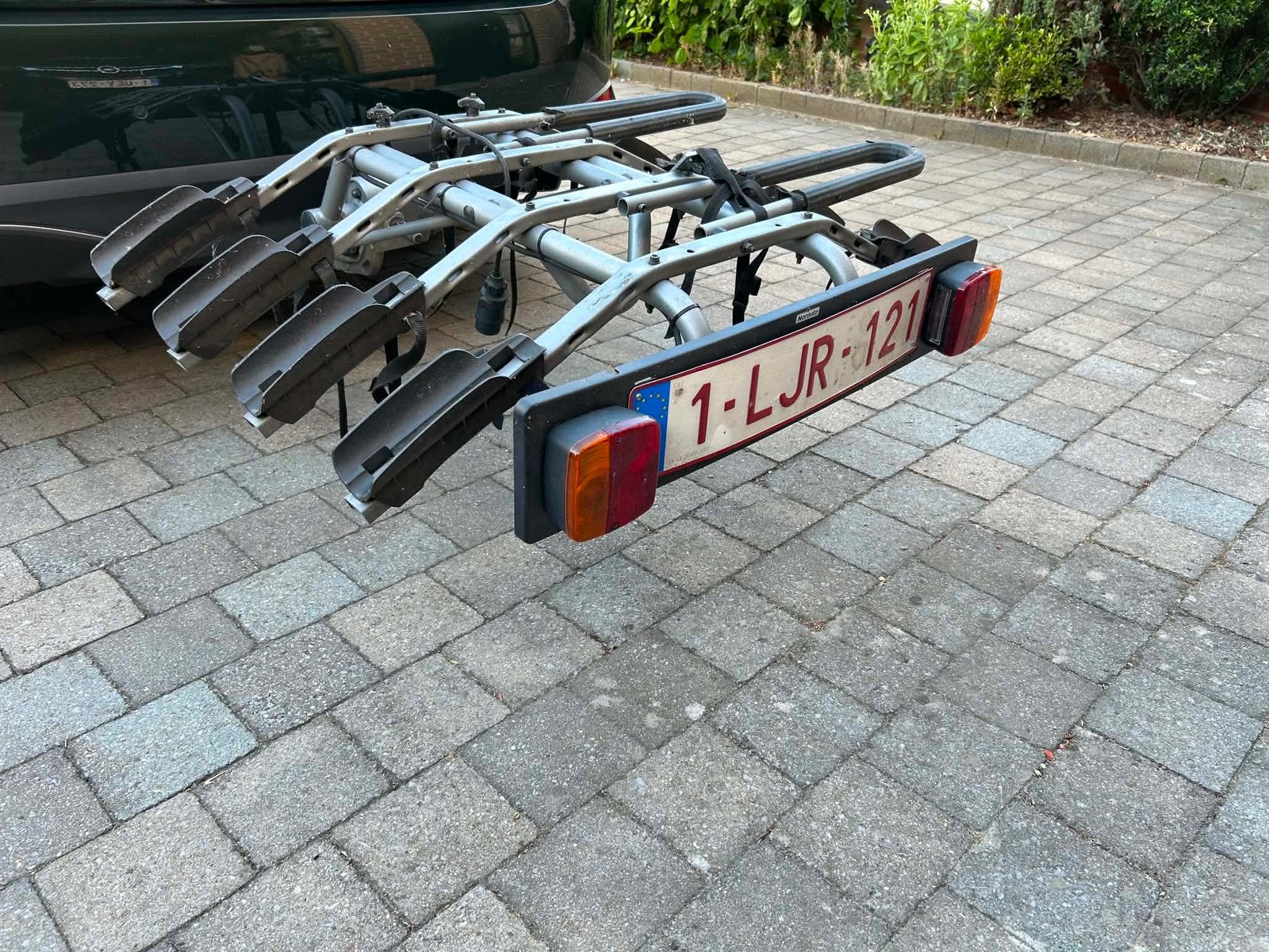 Porte vélos pour 4 vélos, Enlèvement, 3 vélos ou plus, Utilisé, Support d'attelage