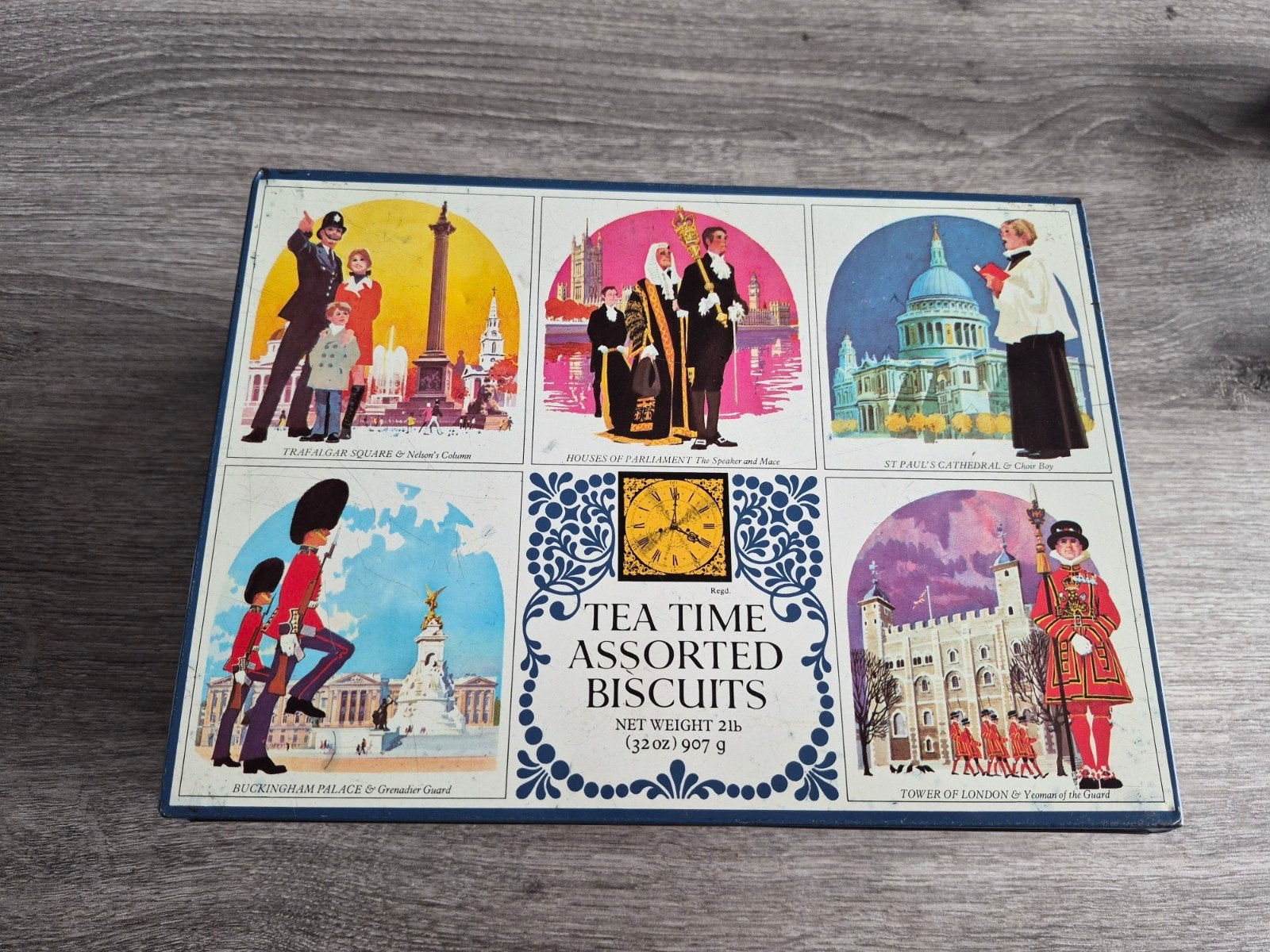 Unieke vintage theedoos uit jaren 70, Ophalen
