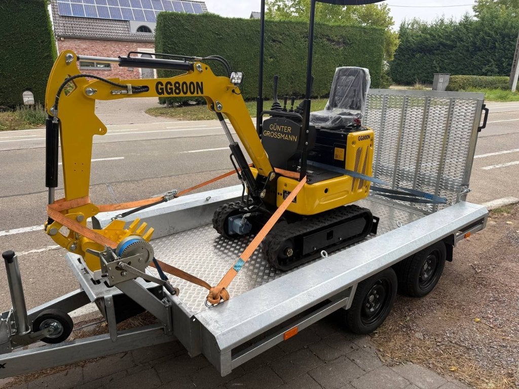 Mini Graafmachine te huur. vanaf 80€., Doe-het-zelf en Bouw, Overige Doe-Het-Zelf en Bouw, Ophalen of Verzenden