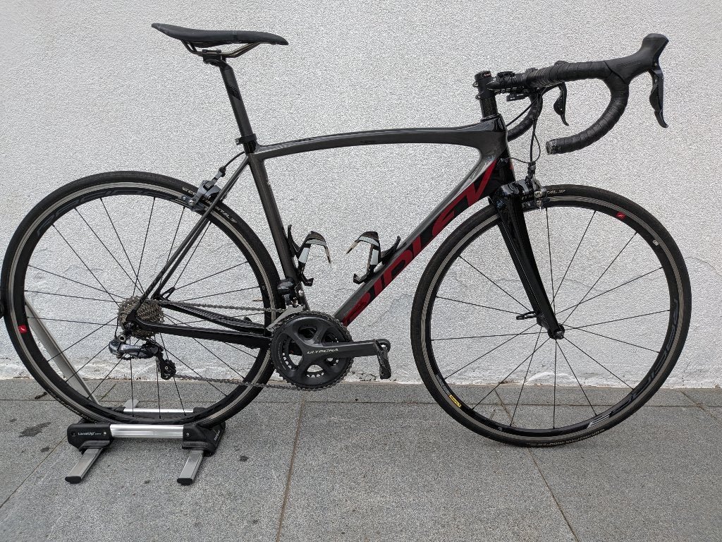 Ridley Fenix SL Ultegra Di2 11 speed maat S, Fietsen en Brommers, Gebruikt, Carbon, Velgrem, Meer dan 20 versnellingen