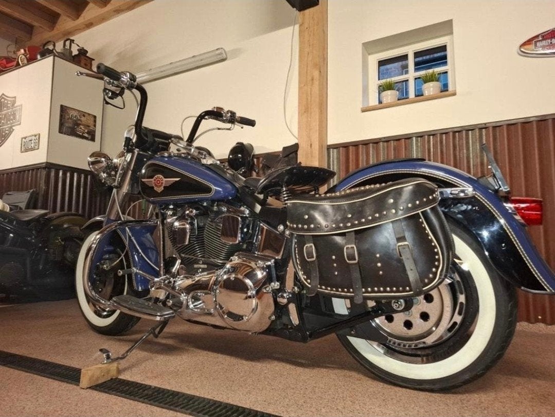 Originele Belgische Harley-Davidson Fatboy boy evo van 1999., Particulier