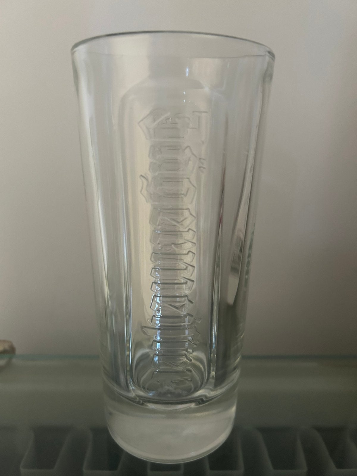 Glas Jägermeister 0,2L, Verzamelen, Glas en Drinkglazen, Ophalen, Zo goed als nieuw