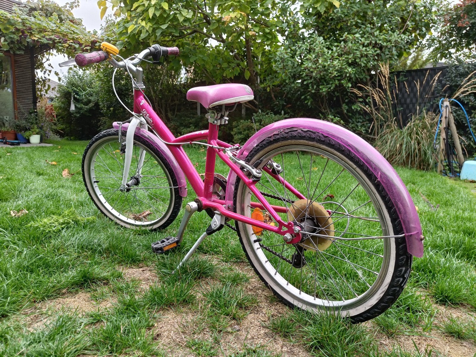 Kinderfiets roze B'twin 20 inch, Fietsen en Brommers, Ophalen, Gebruikt
