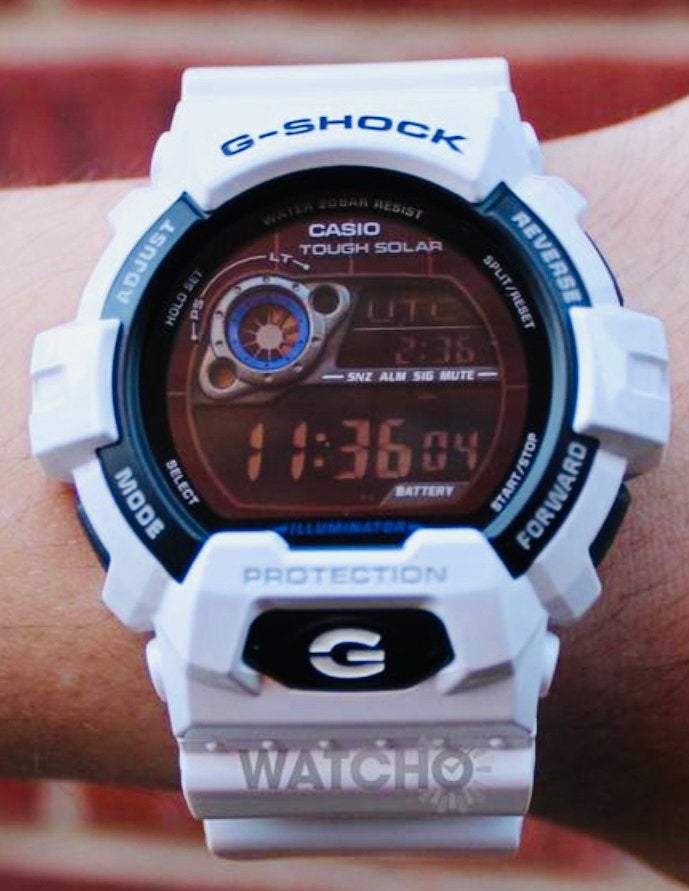 NIEUW Casio G Shock GR-8900A horloge - wit - zonne-energie, Polshorloge, Nieuw, Kunststof, Ophalen of Verzenden