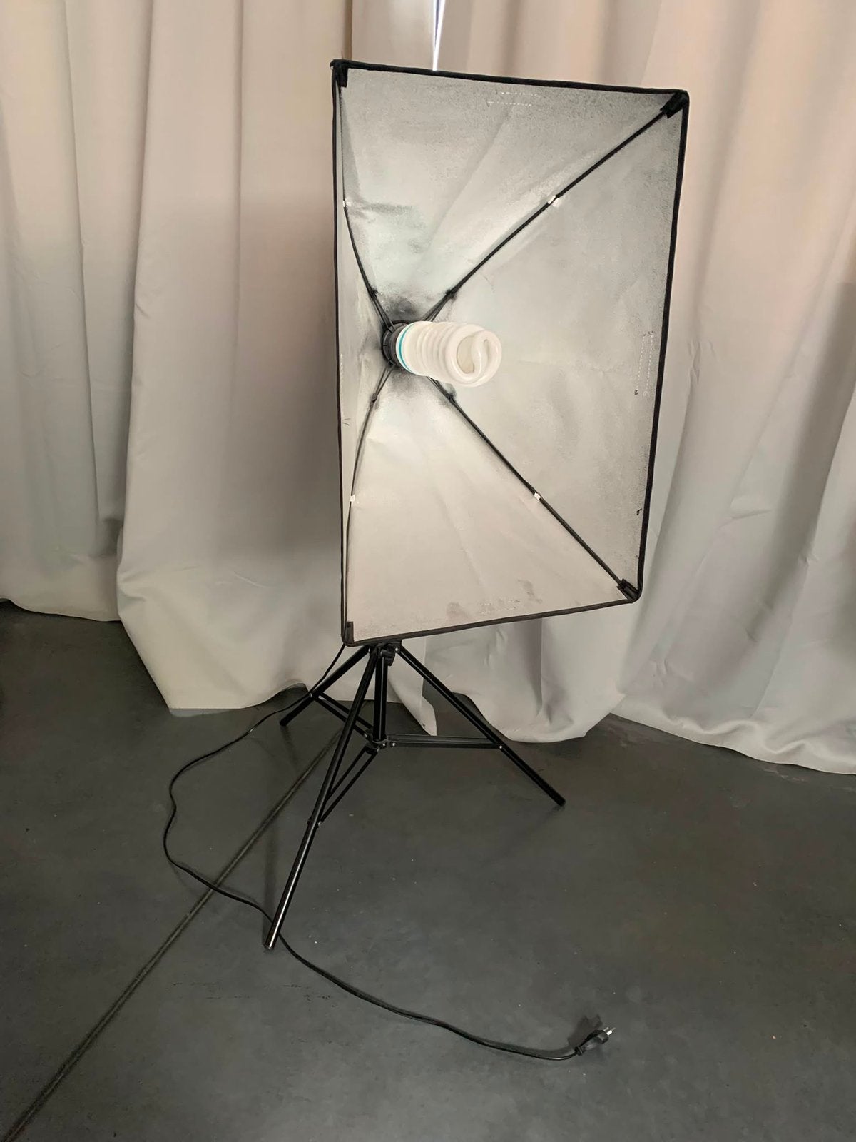 Verlichtingsset - softbox met statief, Enlèvement, Comme neuf, Trépied