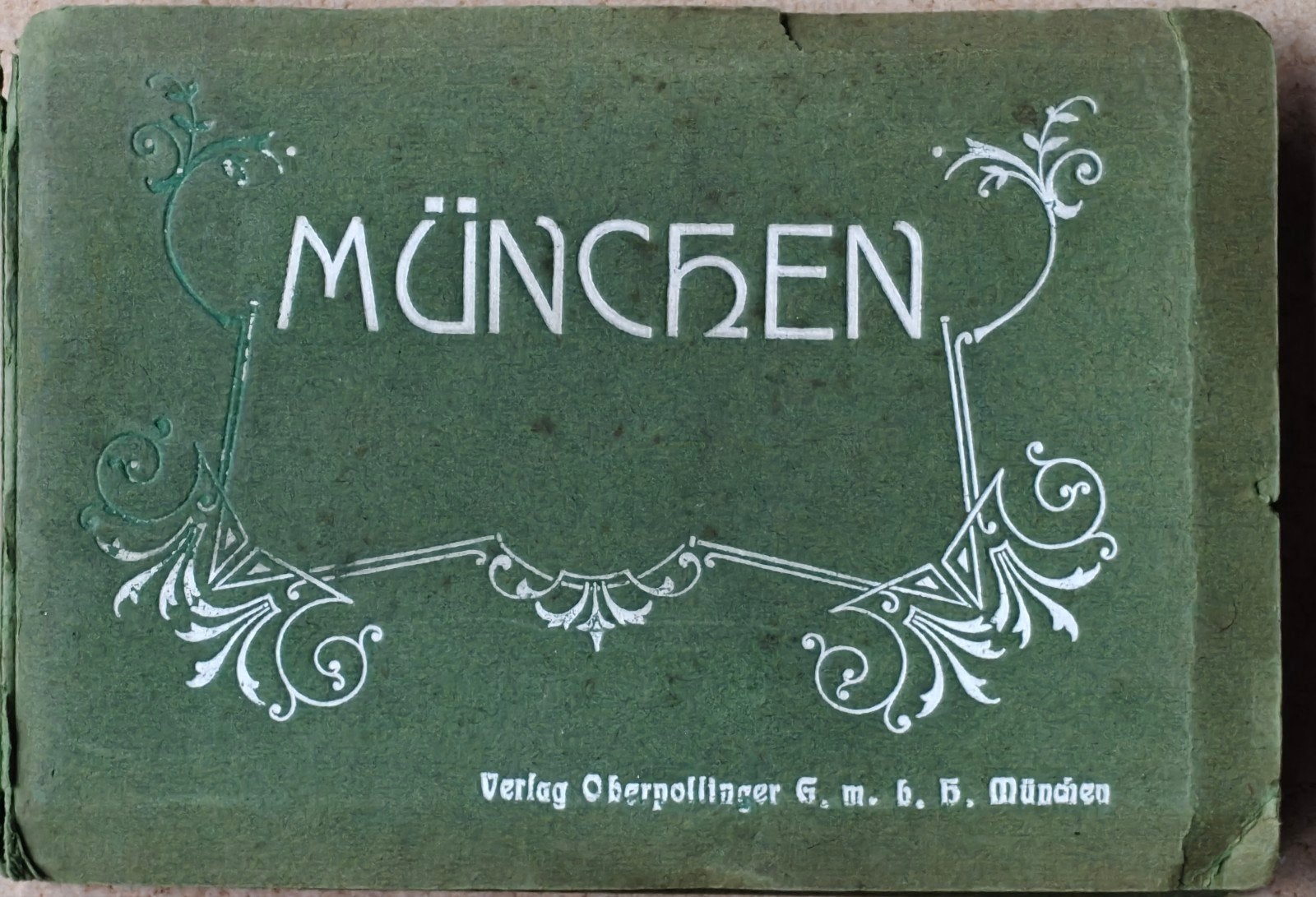 Antieke leporello München - 25 postkaarten ca. 1900-1915, Verzamelen, Postkaarten | Buitenland, Ongelopen, Duitsland, Voor 1920