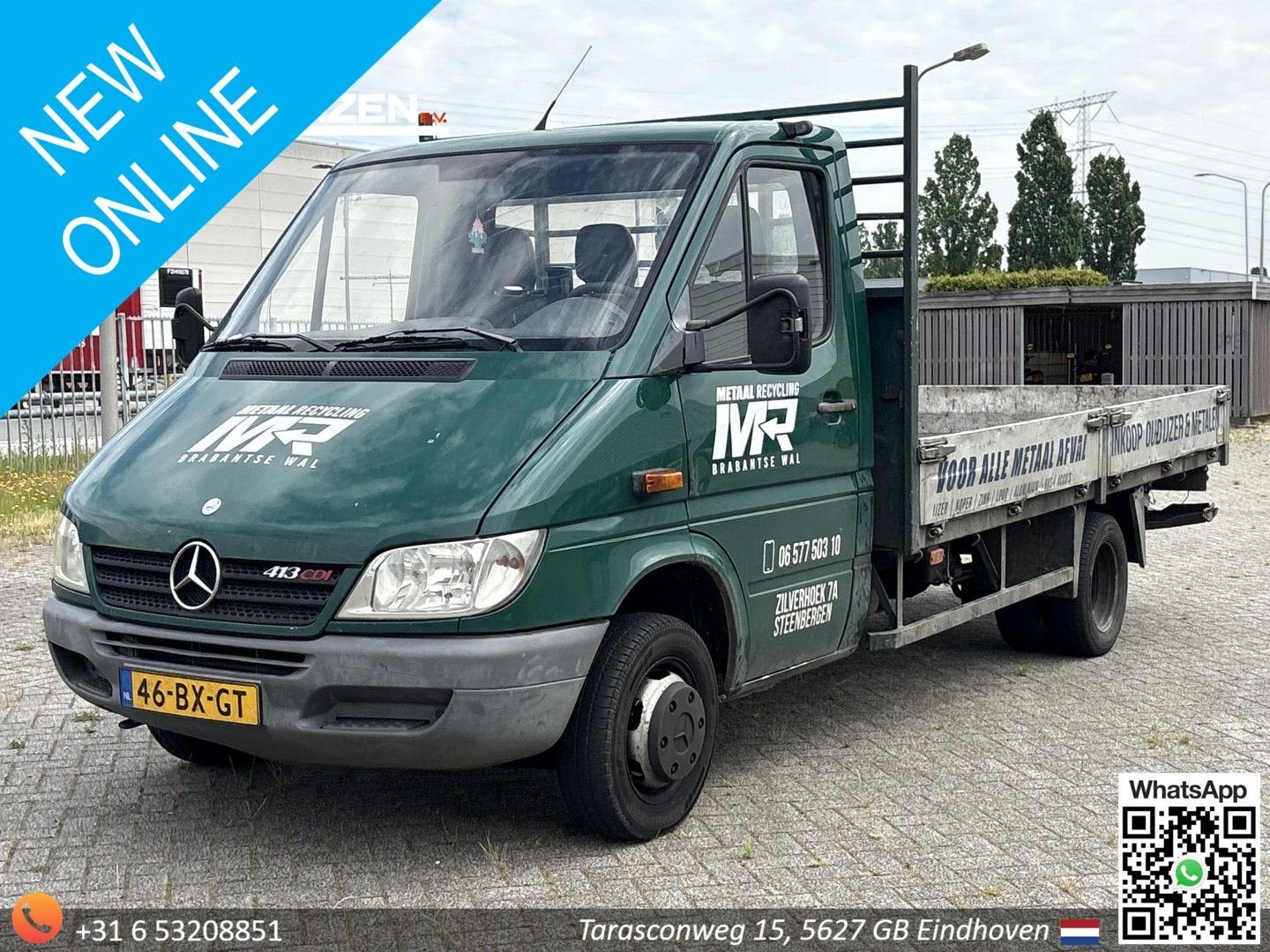 Mercedes-Benz Sprinter 413 CDI 2.2 355 | € 5.950,- MARGE! |, Autos, Camionnettes & Utilitaires, Achat, Entreprise, Boîte manuelle