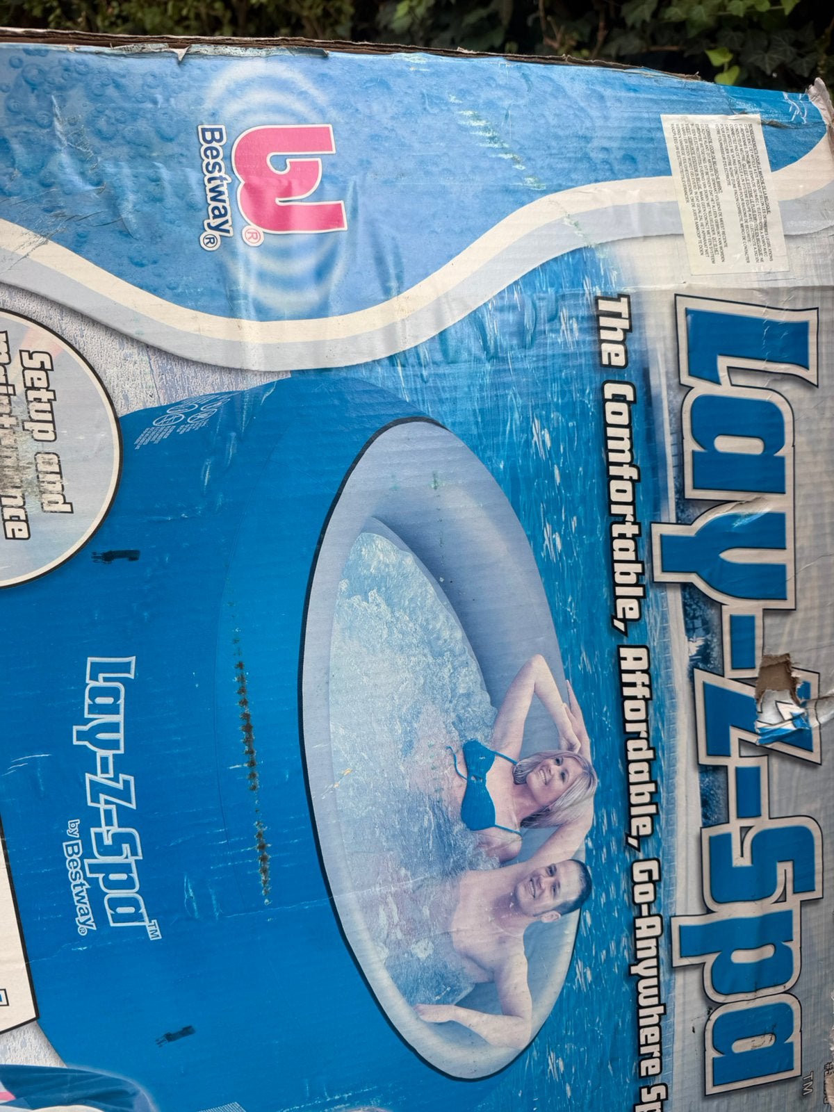 Jacuzzi gonflable Bestway Lay-Z-Spa - Complet !, Jardin & Terrasse, Piscines, 200 à 400 cm, Piscine gonflable, Enlèvement ou Envoi