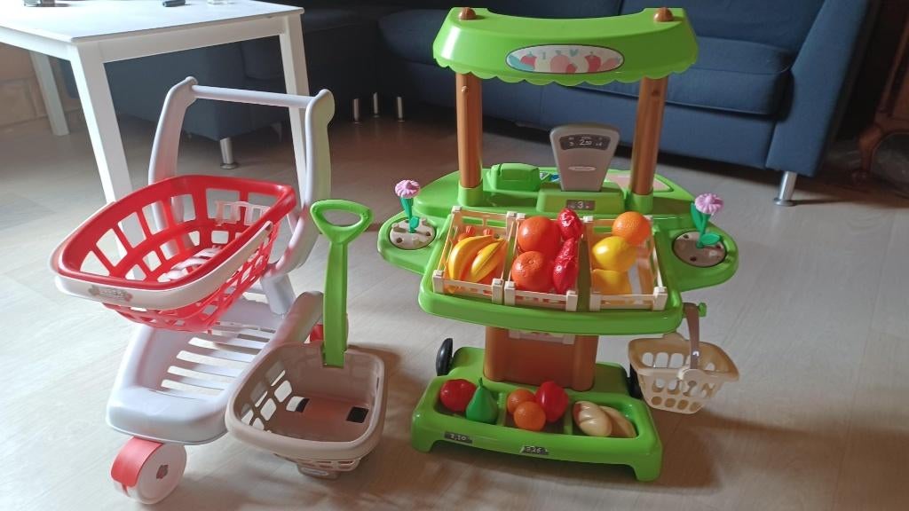 winkeltje marktkraam, Ophalen, Gebruikt