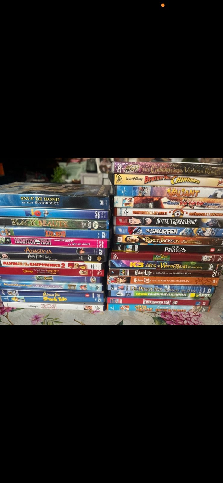 Kinderfilms+volwassenfilms, Ophalen, Gebruikt