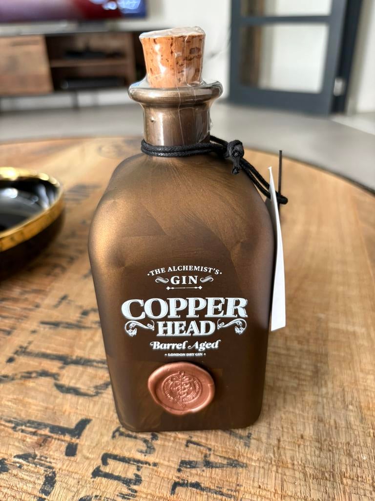 Copper head gin limited edition barrel Aged 1, nr 417, Verzamelen, Ophalen, Nieuw