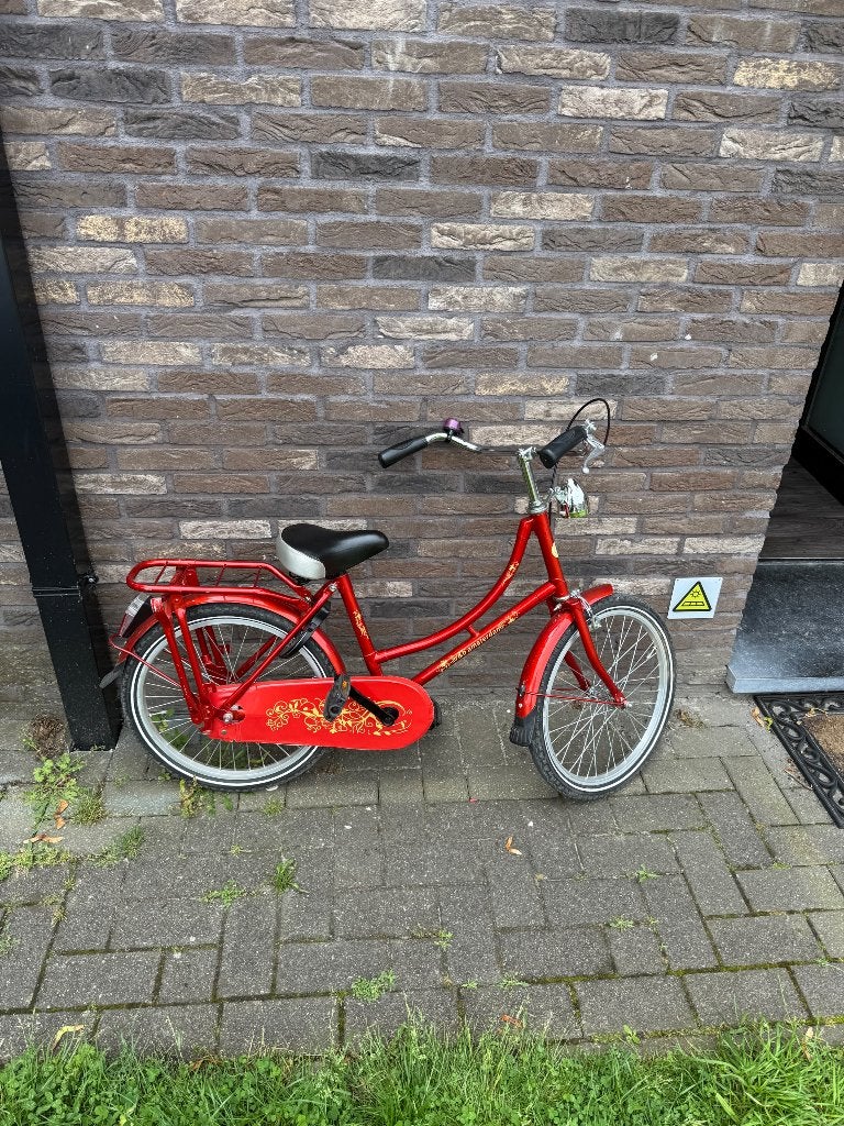 Meisje fiets  weining gebruikt, Fietsen en Brommers, Ophalen, Zo goed als nieuw, Handrem