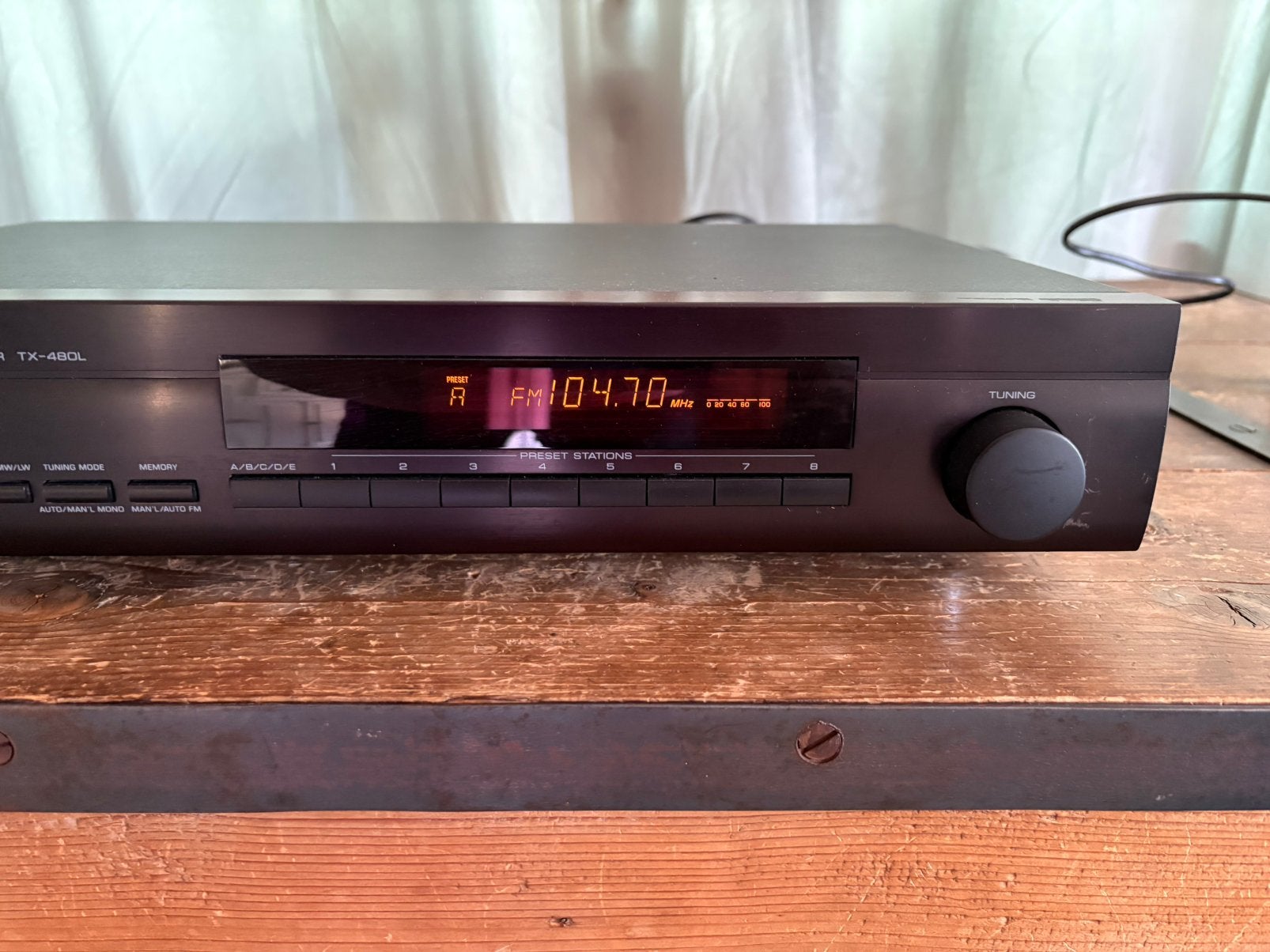 VOLLEDIG FUNCTIONELE YAMAHA-TUNER, Audio, Tv en Foto, Tuners, Ophalen, Zo goed als nieuw