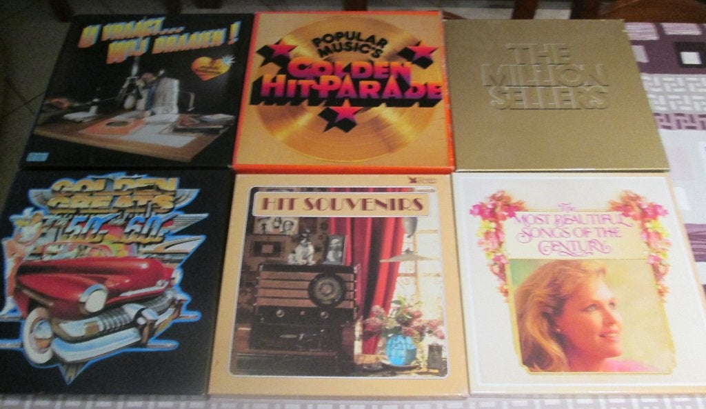 6 coffrets avec 48 vinyles - Albums de compilation, CD & DVD, Vinyles | Compilations, Coffret, Enlèvement ou Envoi, Comme neuf