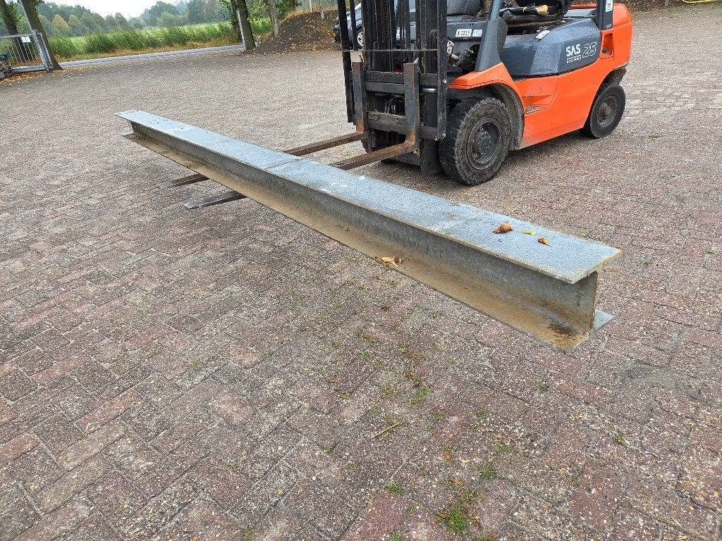 Gegalvaniseerde ijzeren Balk    H 220,  Lang 5 meter, Doe-het-zelf en Bouw, Metalen, Ophalen, Zo goed als nieuw, IJzer