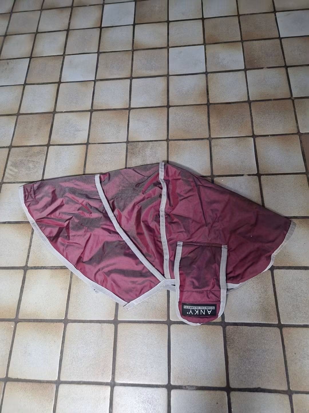 anky winterdeken 400g 195cm, Dieren en Toebehoren, Rood, 400 g, Anky, Regendeken