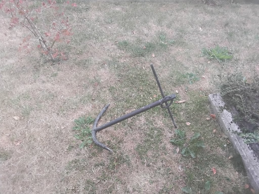anker metaal, Watersport en Boten, Ophalen, Gebruikt