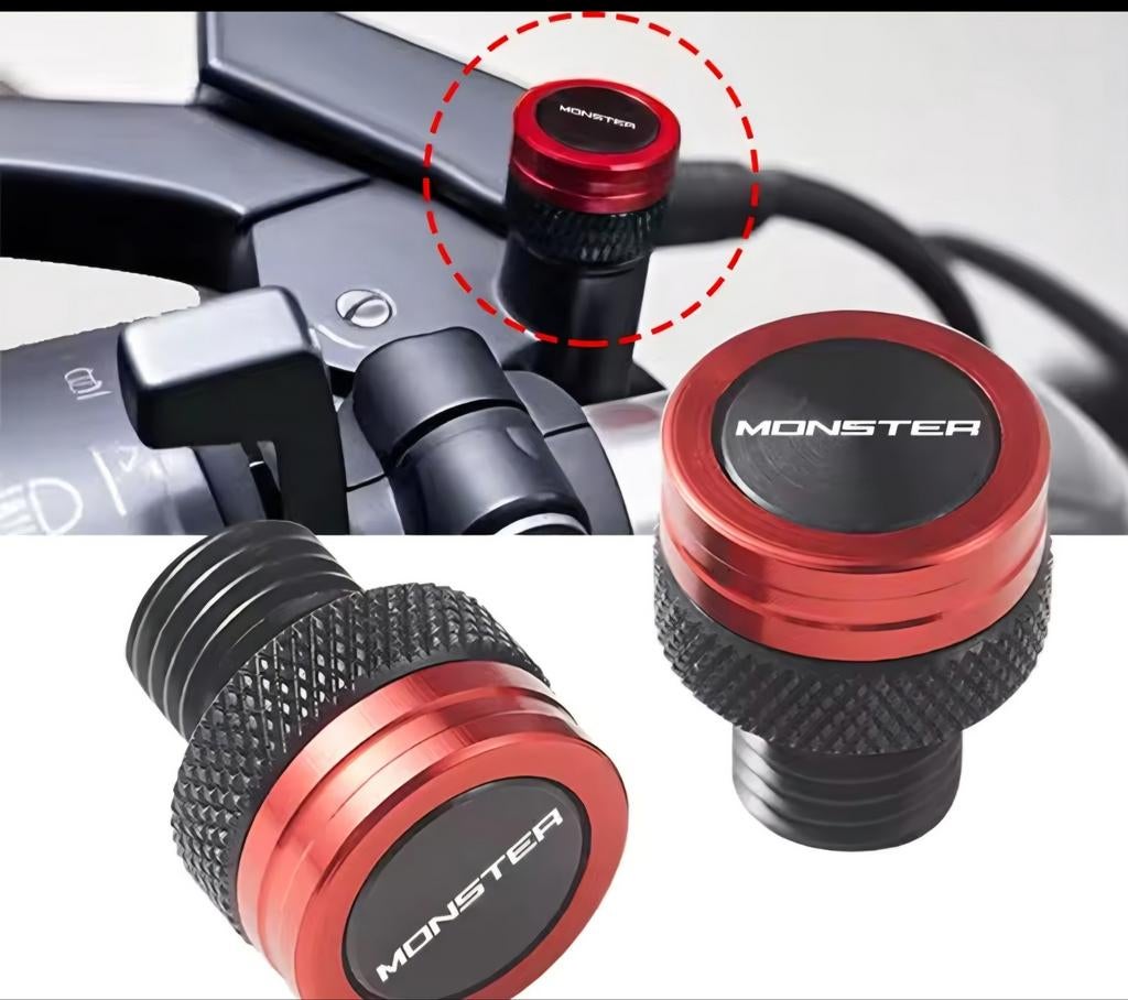 Ducati Monster CNC spiegel gat cap plug M10 : nieuw, Ophalen of Verzenden