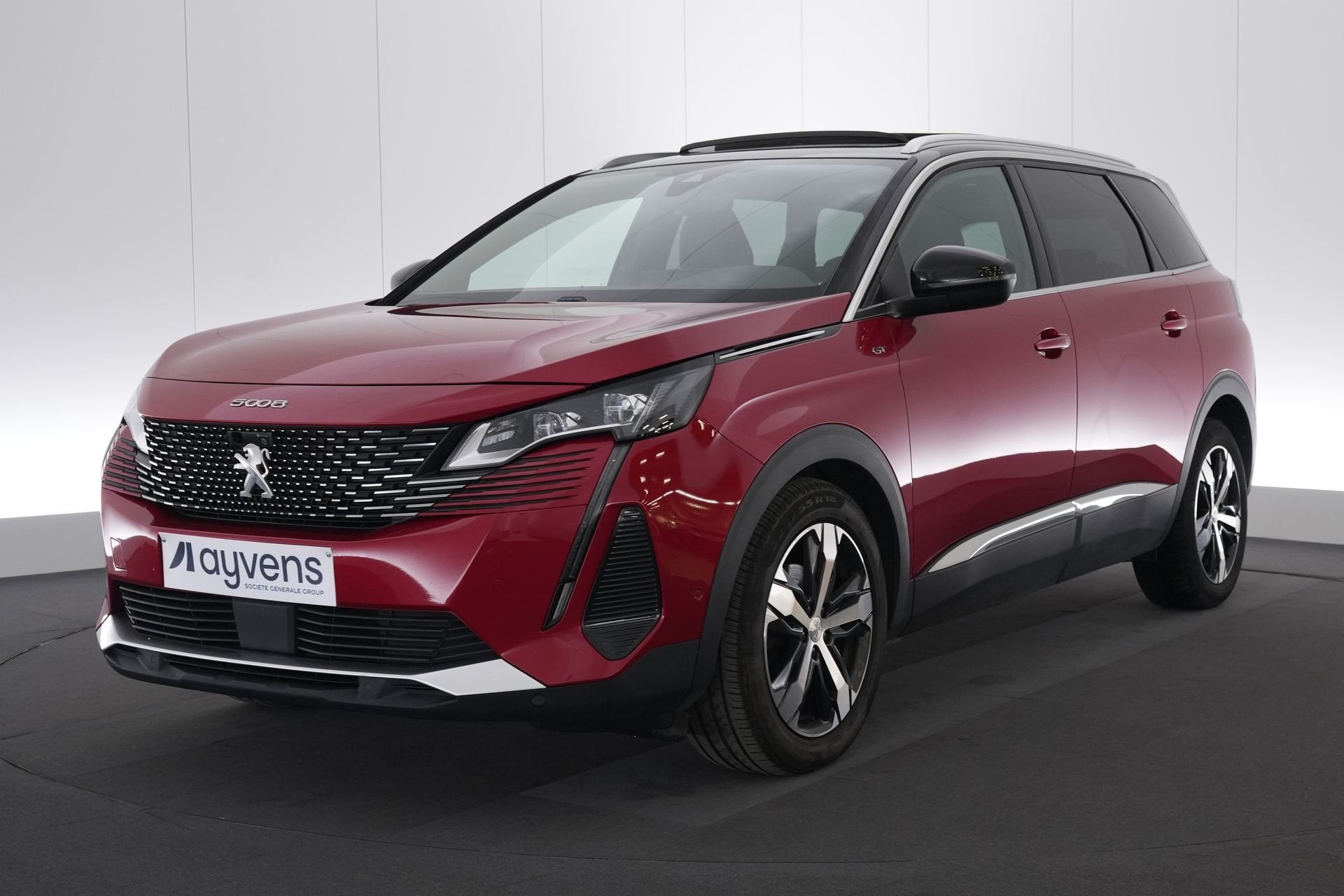 (2AFR801) PEUGEOT 5008, Rouge, Achat, Euro 6, Entreprise
