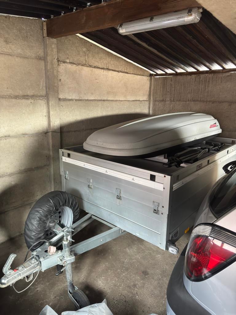 Bagage-aanhanger incl opties, Auto diversen, Aanhangers en Bagagewagens, Zo goed als nieuw, Ophalen