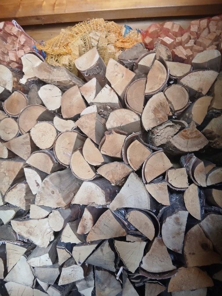 berken haardhout, Tuin en Terras, Brandhout, Minder dan 3 m³, Ophalen, Berkenhout, Blokken
