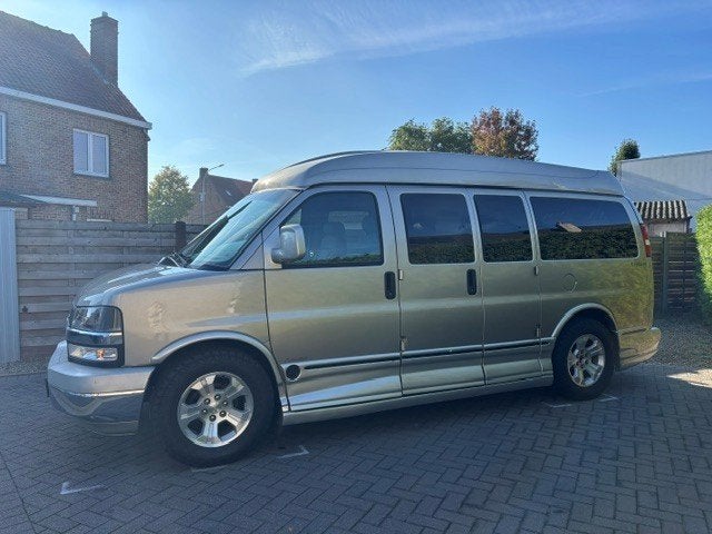 GMC Explorer savana camper 5.3 LPG, Autos, Argent ou Gris, Achat, 4 portes, Entreprise