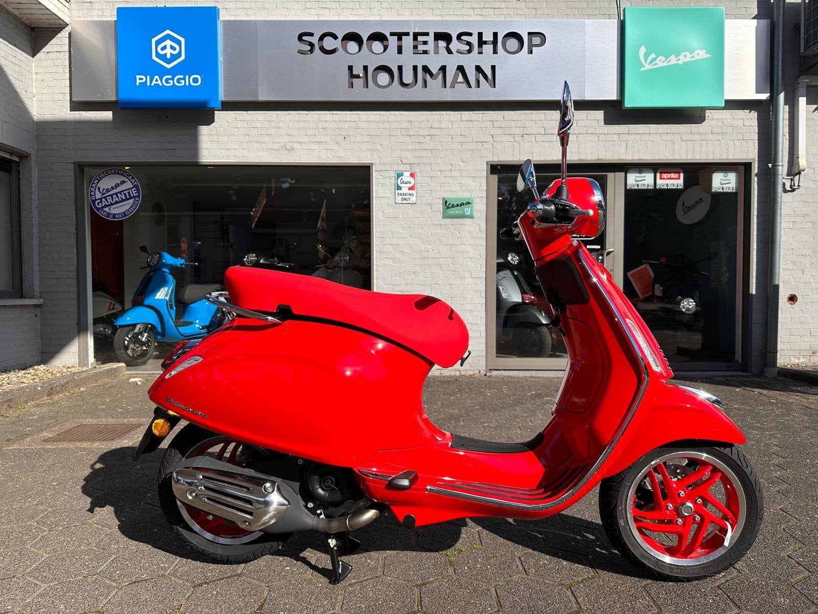 Vespa Primavera 50cc 45 Km/h Red Edition (nr.24), Vélos & Vélomoteurs, Neuf, Essence, 50 cm³, Autres modèles