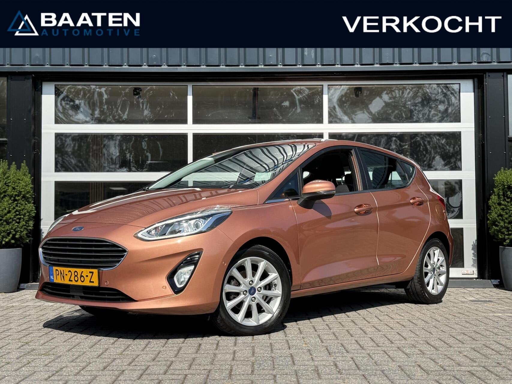 Ford Fiesta 1.0 EcoBoost 100pk Titanium |B&O|Carplay|Camera|, Auto's, Voorwielaandrijving, Dealer onderhouden, Bedrijf, Stadsauto