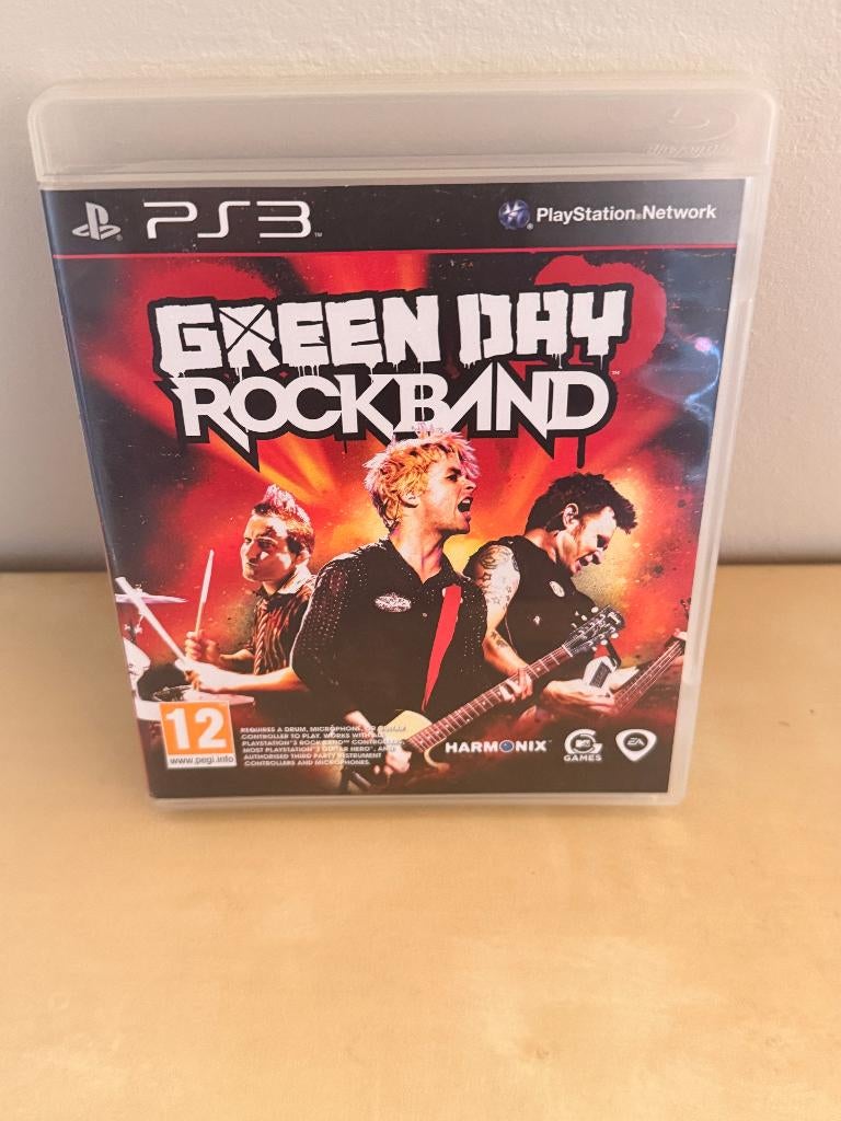 Green Day: Rock Band - Playstation 3, Enlèvement ou Envoi, Comme neuf
