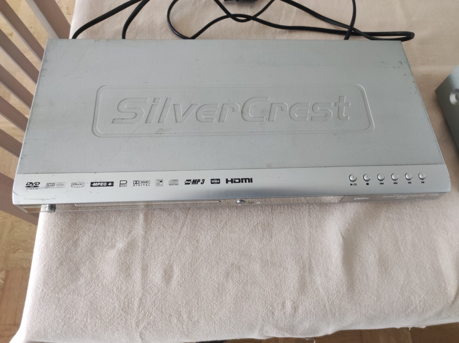DVD speler Silvercrest, Enlèvement