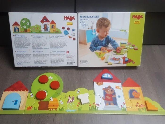 Ranglijstspel van Bello en zijn vrienden uit de HABA, Hobby en Vrije tijd, Gezelschapsspellen | Bordspellen, Gebruikt, Een of twee spelers