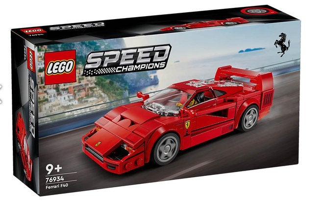 LEGO speed champion Ferrari F40 supercar, Neuf, Enlèvement ou Envoi, Lego, Ensemble complet