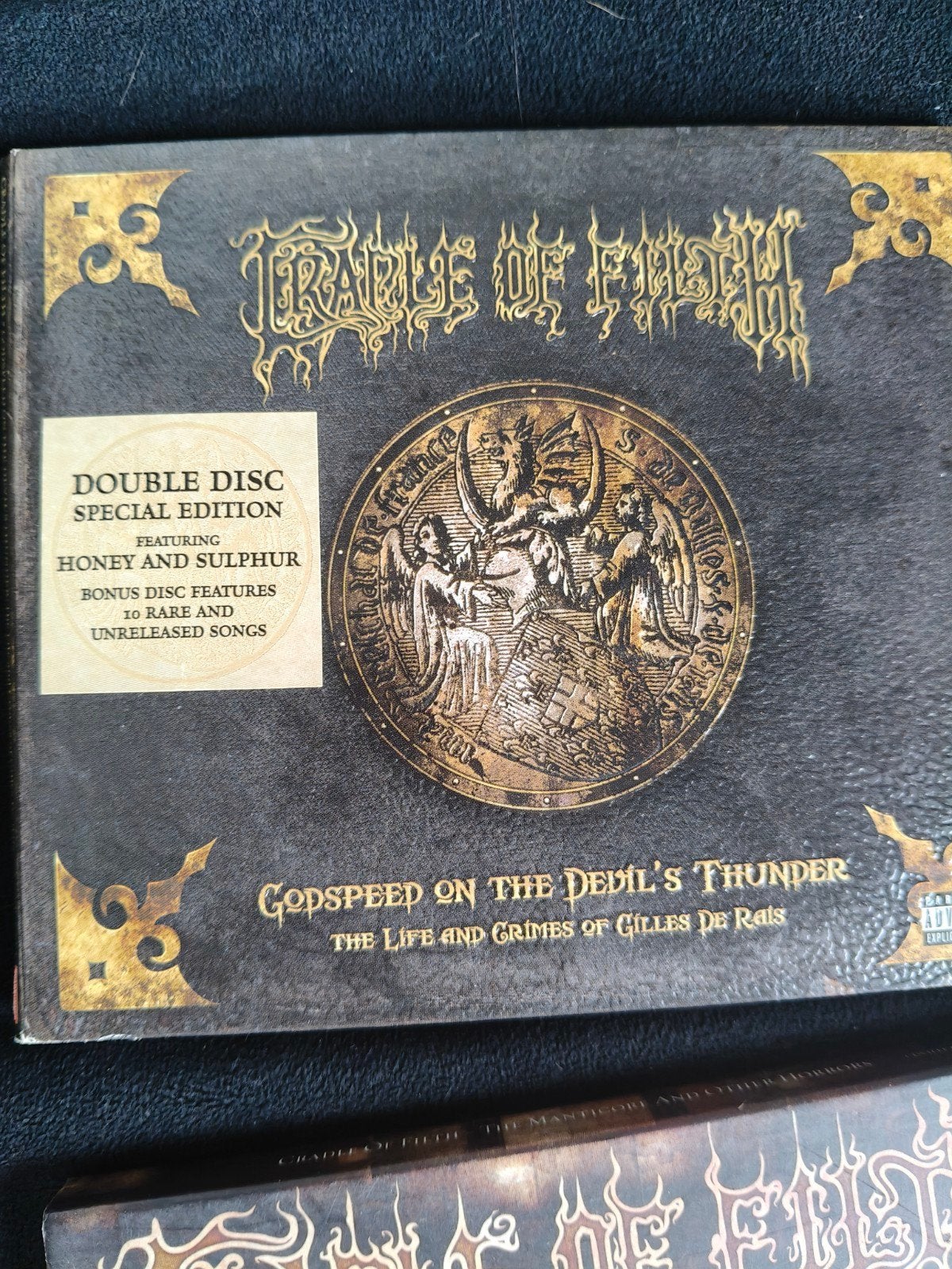 cradle of filth cd's, Ophalen, Speciale editie, Zo goed als nieuw, Black metal