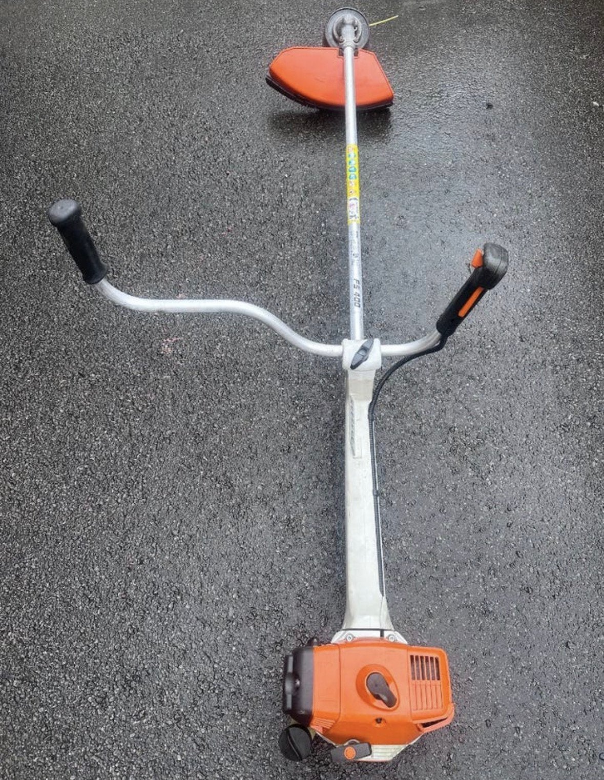 Professionele Stihl bosmaaier te koop., Tuin en Terras, Bosmaaiers, Zo goed als nieuw, Benzine, Ophalen