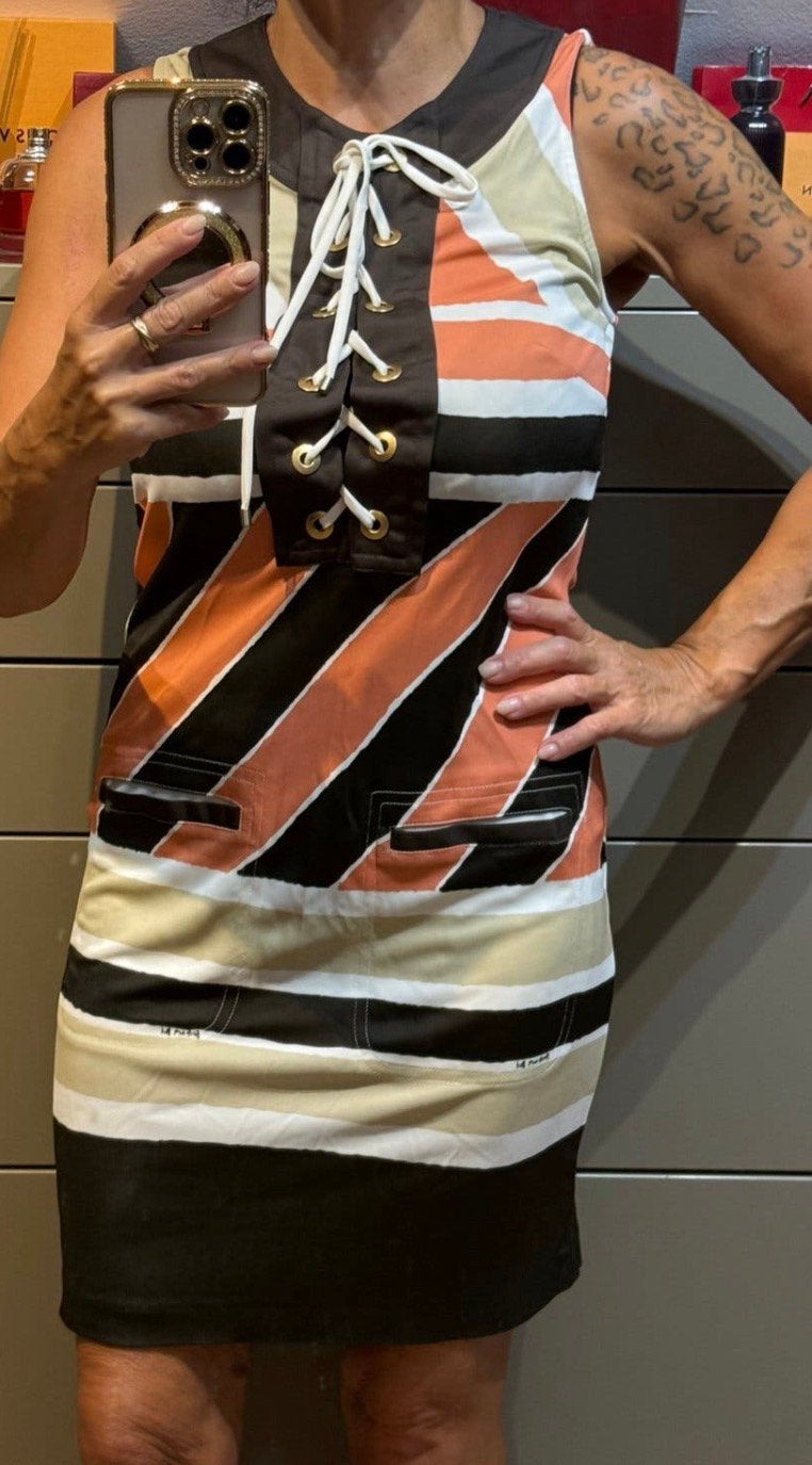 Nieuw zonder tag Barbara Bui jurk maat 36, Ophalen of Verzenden, Zo goed als nieuw, Beige