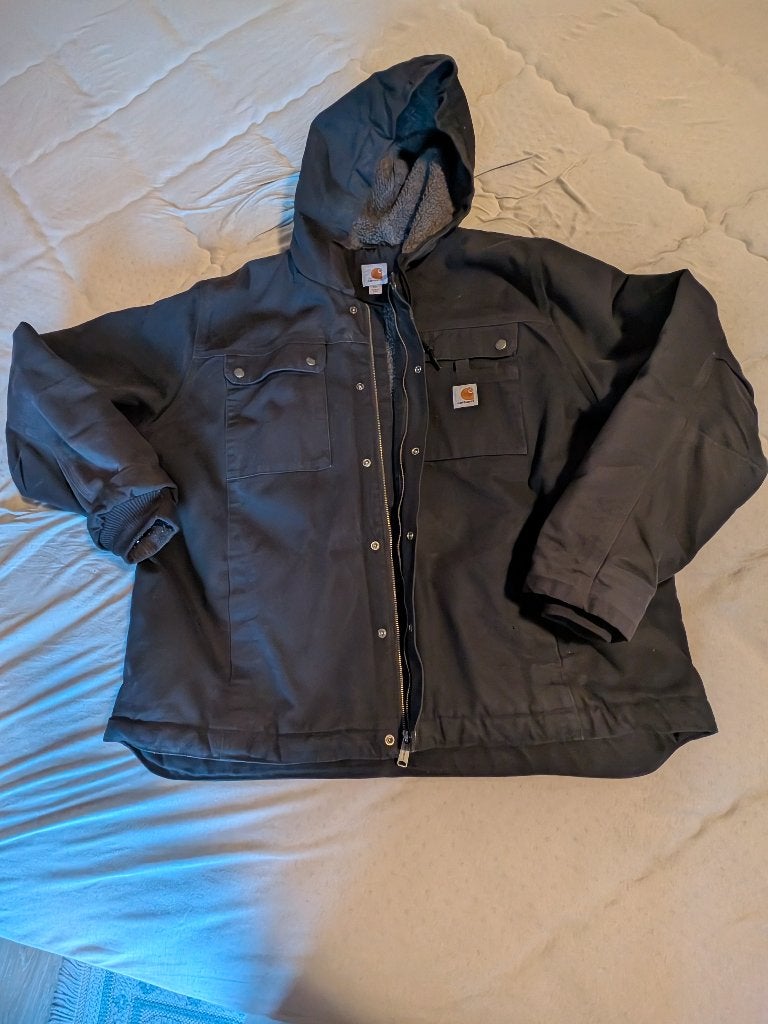Carhartt jacket 2XL, Ophalen of Verzenden, Zo goed als nieuw, Overige maten, Zwart